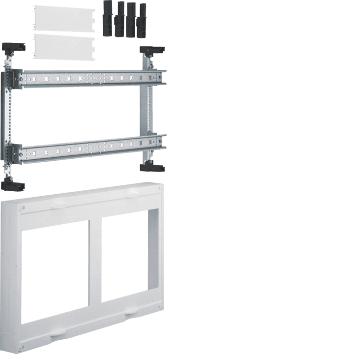 Hager UD22D4B Universal Distribution Board Enclosure 300x500mm for NH00 Fuse Load