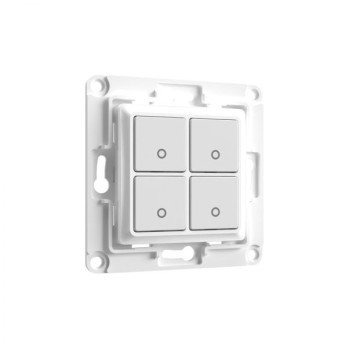 Shelly Wall Switch 4 poga - balta