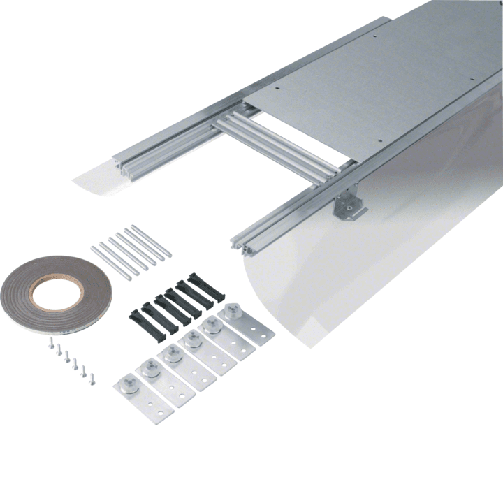 Hager BKFD300065 grīdas kanāls ar folijas blīvējumu 300x65-110 mm