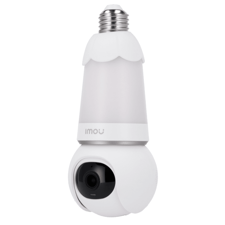 IMOU IPC-S6DP-3M0WEB-E27-IMOU 3MP āra Wi-Fi IP kamera ar duālo apgaismojumu, PoE un 256GB microSD atbalstu