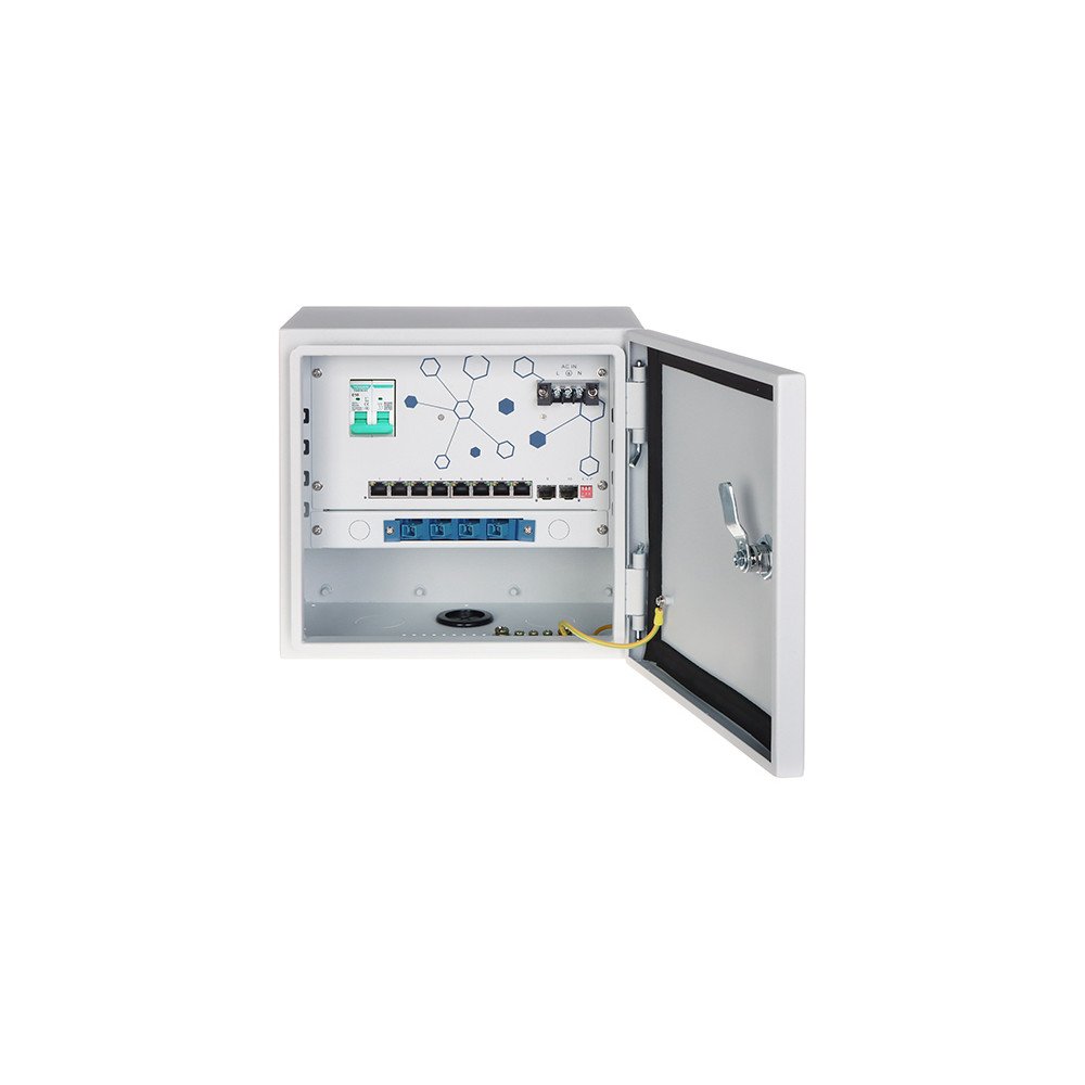 EXTERNAL CAMERA DISTRIBUTION POINT EXPERT-POE/OTD-8G2GSFP 8 PoE + 2 x SFP