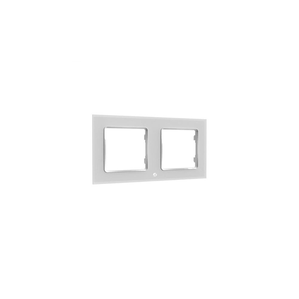 Shelly Wall Frame 2 (for wall switch) - White