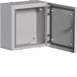 Hager FL703L Steel Enclosure, Orion.Tech, 300x300x160 mm