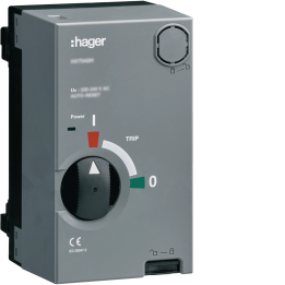Hager HXT046H Motor Protection Starter P250 100-110V AC/DC without Auto-Reset