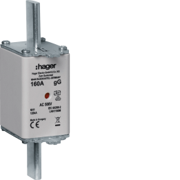 Hager LNH1160M HRC LV-sulake NH1 gG AC500V 160A