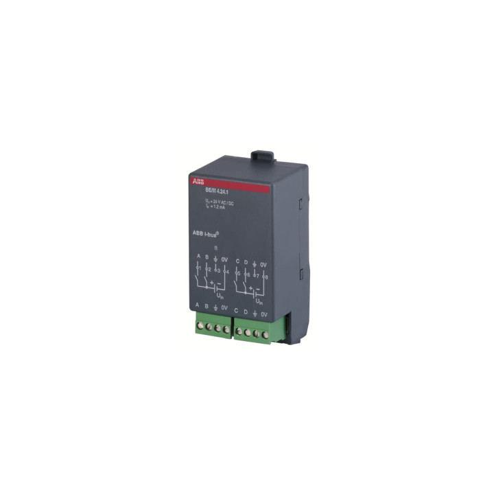 ABB BE/M4.24.1 Binäreingangsmodul, 4fach