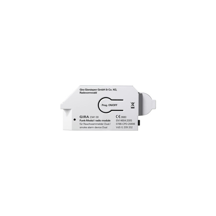 GIRA 234100 Funkmodul Dual-Rauchwarnmelder Funk-Bus