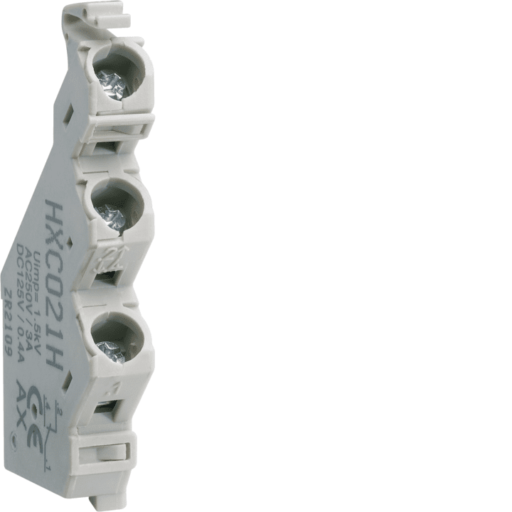 Hager HYC021H AX contact 1NO+1NC 230V AC (h250...1600)