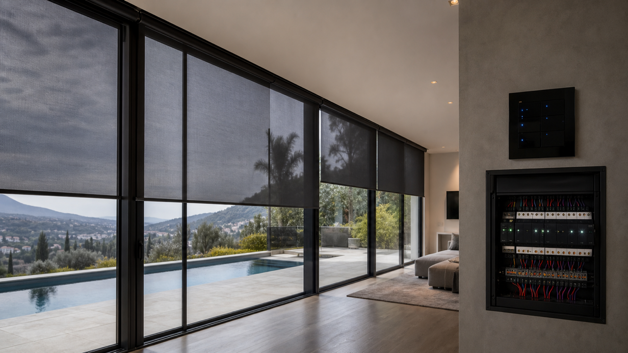 KNX Blind Automation: Wind, Sun and Rain Logic for Raffstore