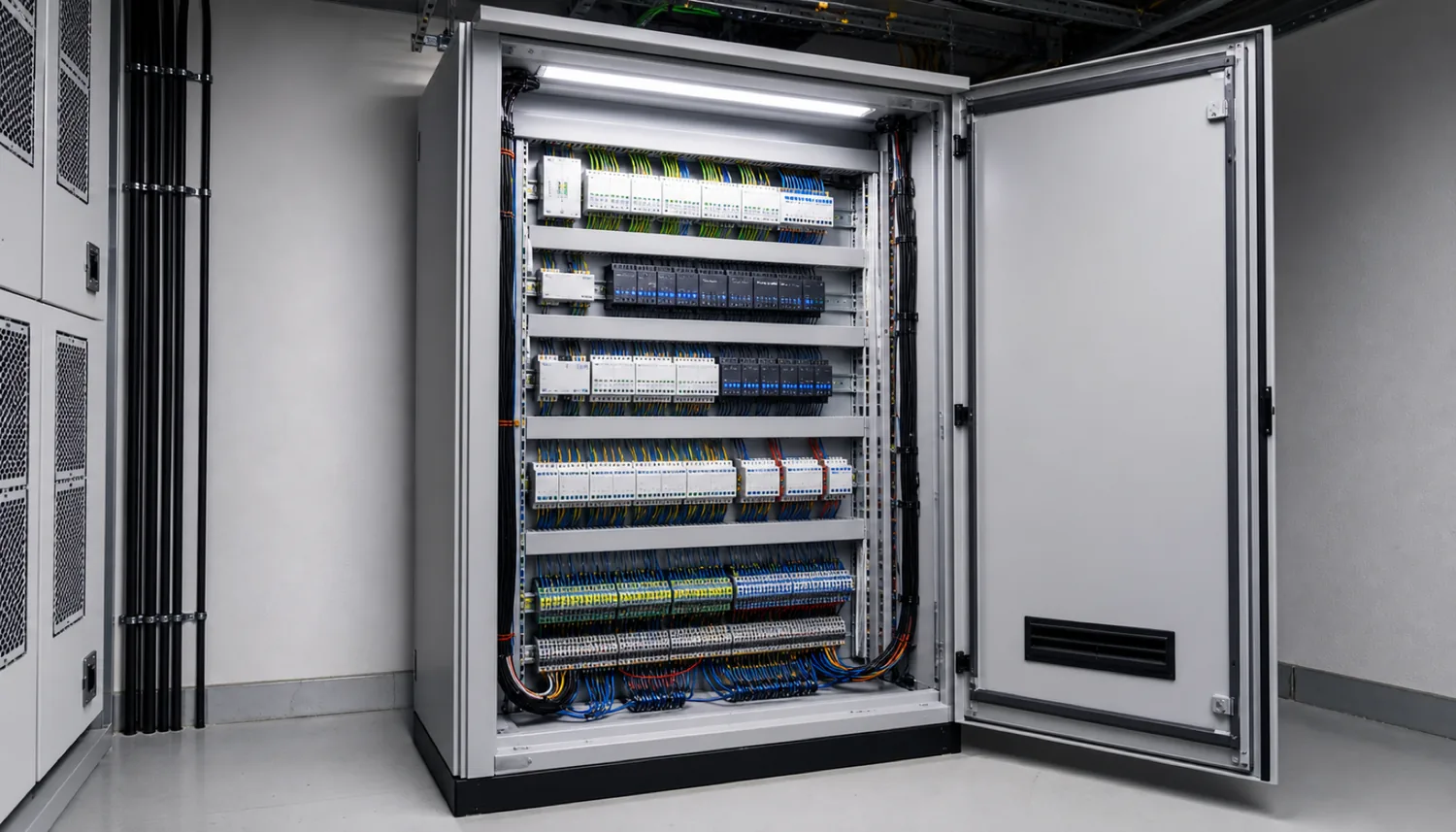 Bosch FPA-5000 ugunsgrēka signalizācija + KNX: interfeisa modulis un notikumu loģika